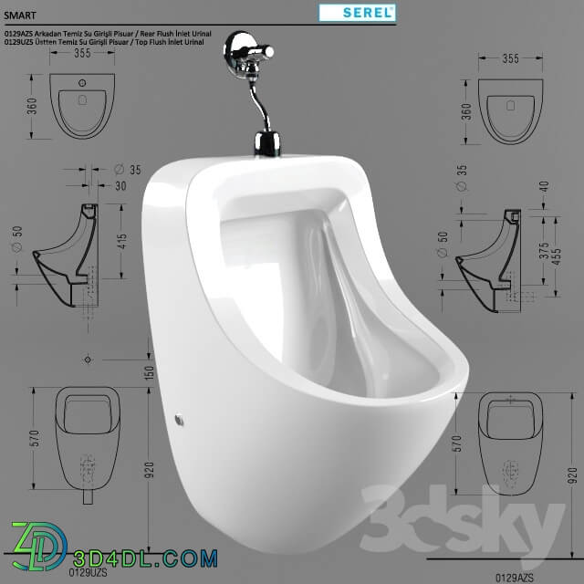 Toilet and Bidet - Smart Urinals