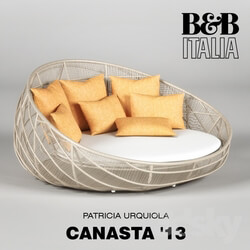Sofa - 13 Sofa Canasta - B _amp_ B ITALIA 