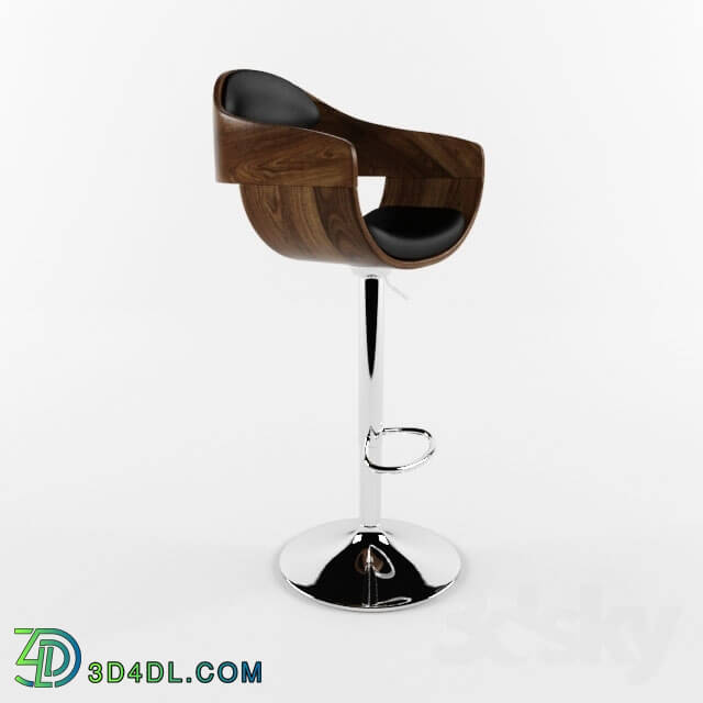 Table _ Chair - Adecco Black Leather