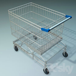 Shop - The trolleys for goods 