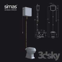 Toilet and Bidet - WC simas AR_801-AR_802 OM 