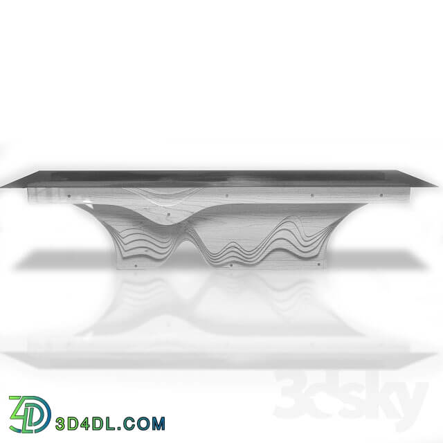 Table - Parametric table _quot_Canyon table_quot_