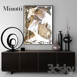 Sideboard _ Chest of drawer - Chest Minotti 