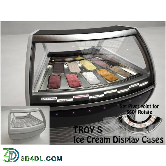 Shop - Troy S ice cream display cases