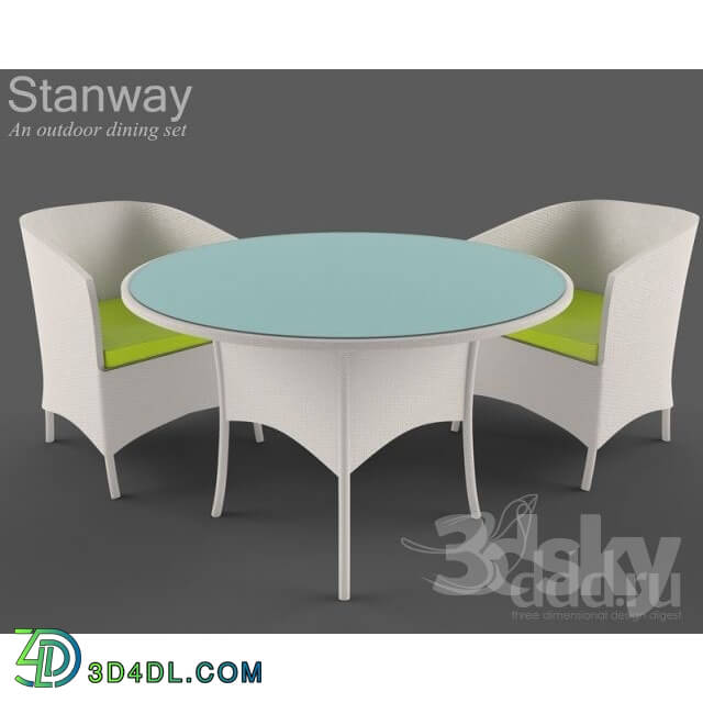 Table _ Chair - Stanway  an outdoor dining