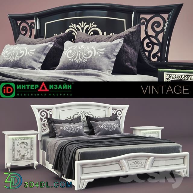 Bed - Inter Design - Vintage