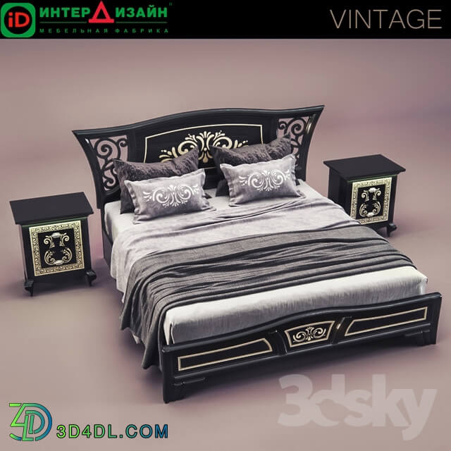 Bed - Inter Design - Vintage