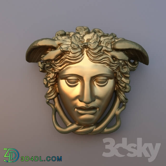 Sculpture - head of Medusa Gargony