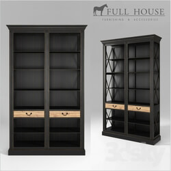 Wardrobe _ Display cabinets - FULL HOUSE. Rack 1BCBG015 black 