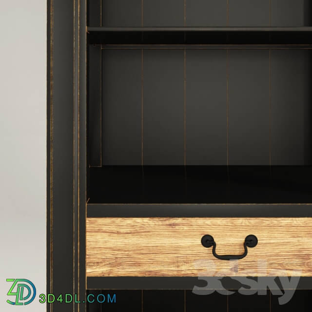 Wardrobe _ Display cabinets - FULL HOUSE. Rack 1BCBG015 black