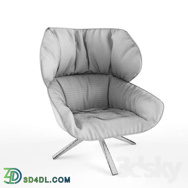 Arm chair - Armchair B_B Italia Tabano