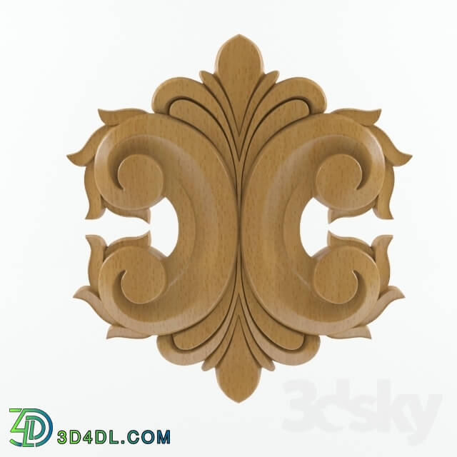 Decorative plaster - Wooden decor Fregi Ornamentali ART.179