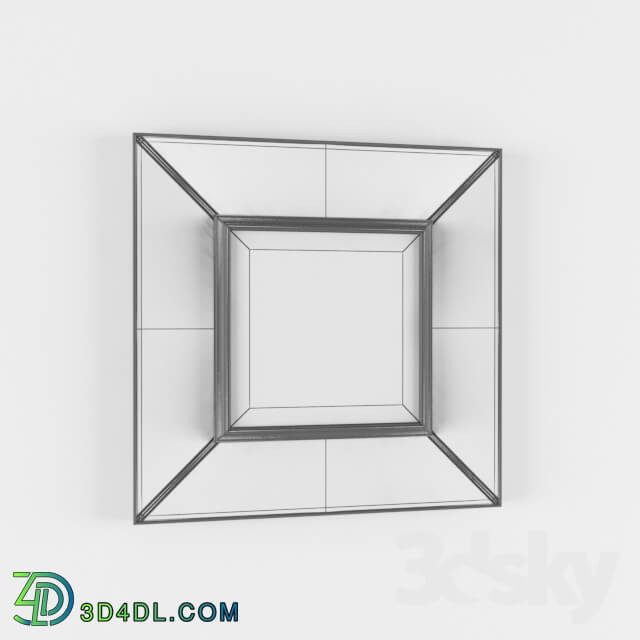 Mirror - Leather frame mirror