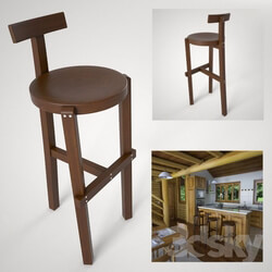 Chair - Contemporary bar stool 