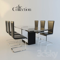 Table _ Chair - Table Die collection UPTODATE 