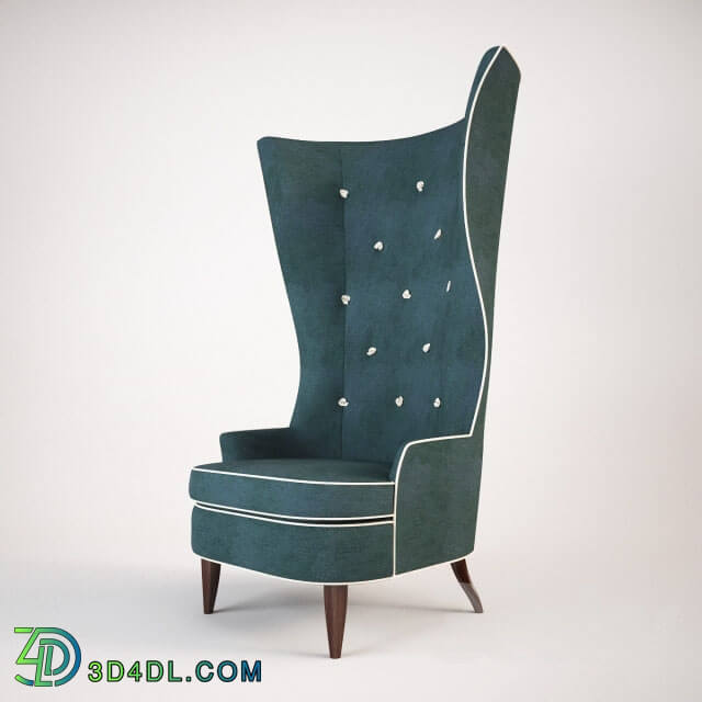 Arm chair - Lounge Chair - Gudinna Barrel Tall Wing Chair