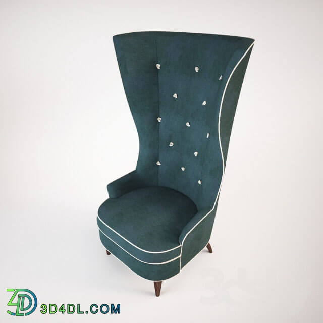 Arm chair - Lounge Chair - Gudinna Barrel Tall Wing Chair