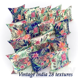 Pillows - pillow set vintage India 