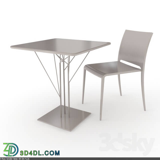 Table _ Chair - SHRUB Table