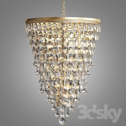 Ceiling light - Clarissa Glass Drop Pendant 