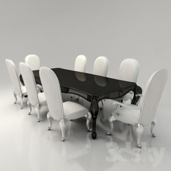Table _ Chair - Dining table with chairs Belloni 