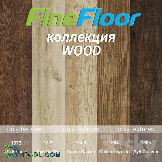 Floor coverings - _OM_ Quartz Vinyl Fine Floor Collection Wood