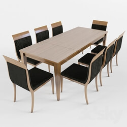 Table _ Chair - Table Dining Set - Piombini 