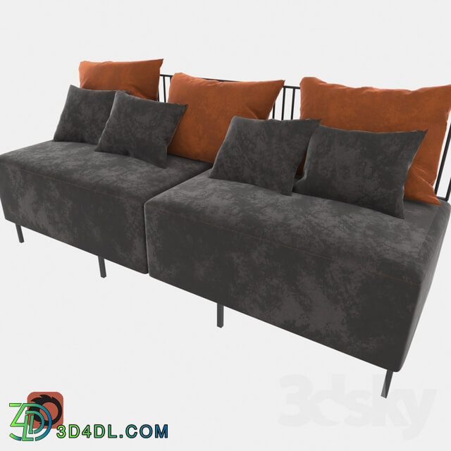 Sofa - Metal Sofa Combo