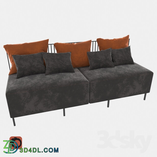 Sofa - Metal Sofa Combo