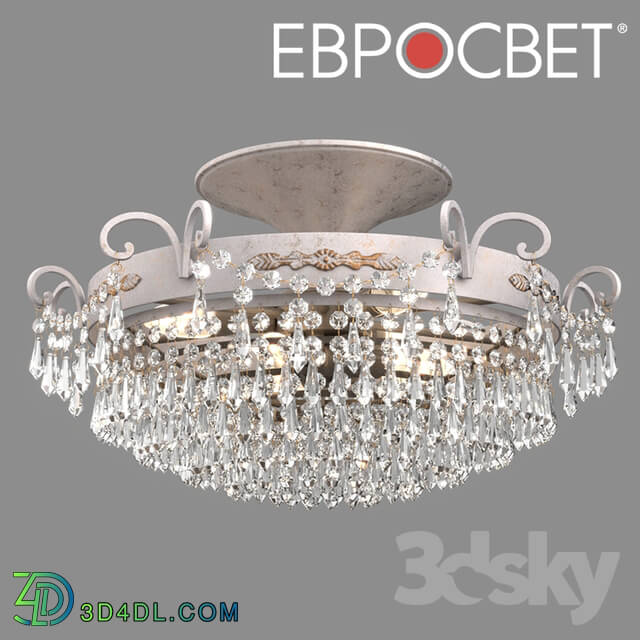 Ceiling light - OM Ceiling chandelier with crystal Bogate__39_s 305_6 Strotskis