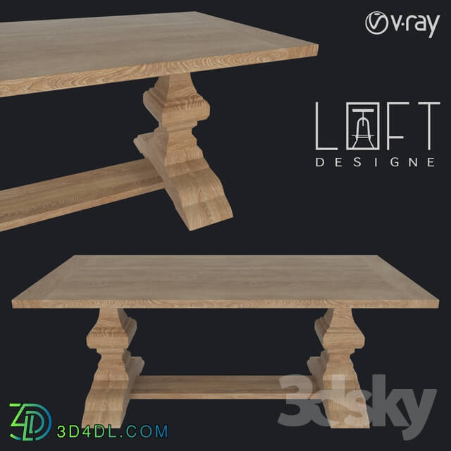 Table - Table LoftDesigne 10790 model