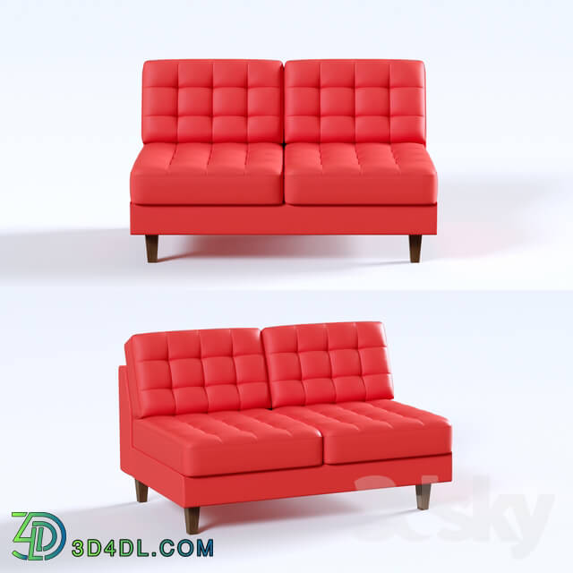 Sofa - OM Sofa without armrests Cosmo 2-seater