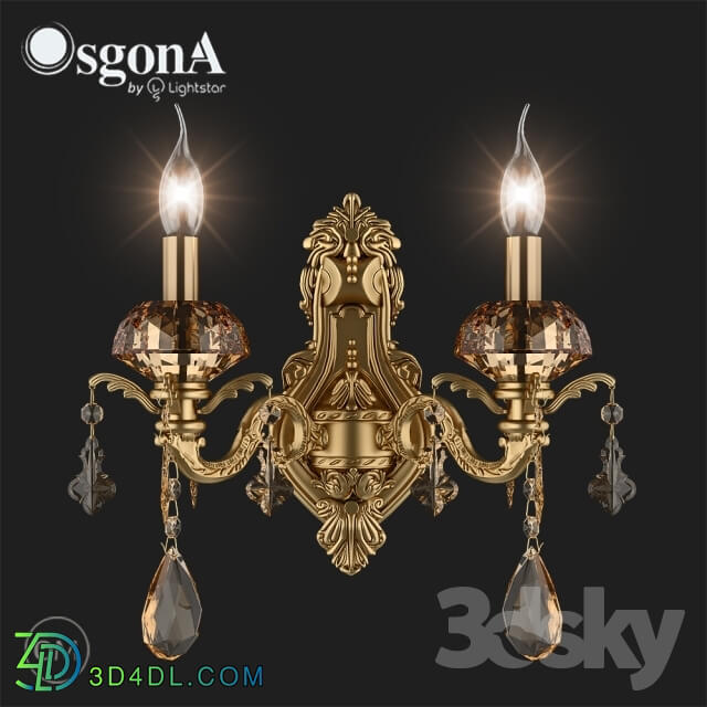 Wall light - 779628 Bronze Osgona