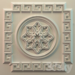 Decorative plaster - Stucco pattern 