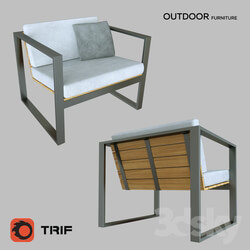 Arm chair - Armchair outdoor_trif mebel 