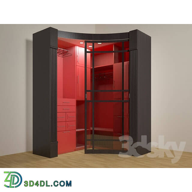 Wardrobe _ Display cabinets - Wardrobe komnata2