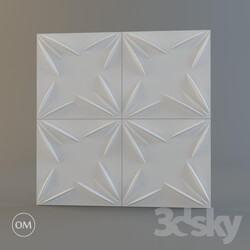 3D panel - _OM_ 3d wall panel _Artpole__ Meldal 