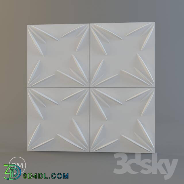 3D panel - _OM_ 3d wall panel _Artpole__ Meldal