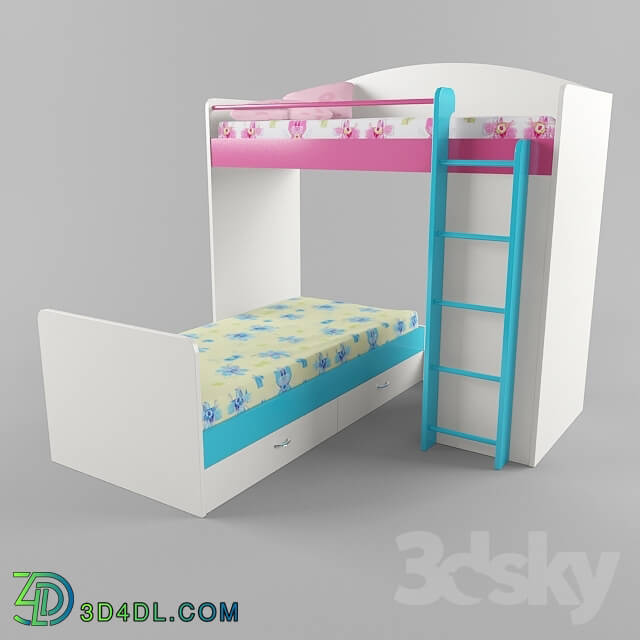 Bed - children_s Loft bed