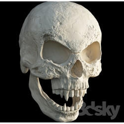 Sculpture - Skull Vampire 