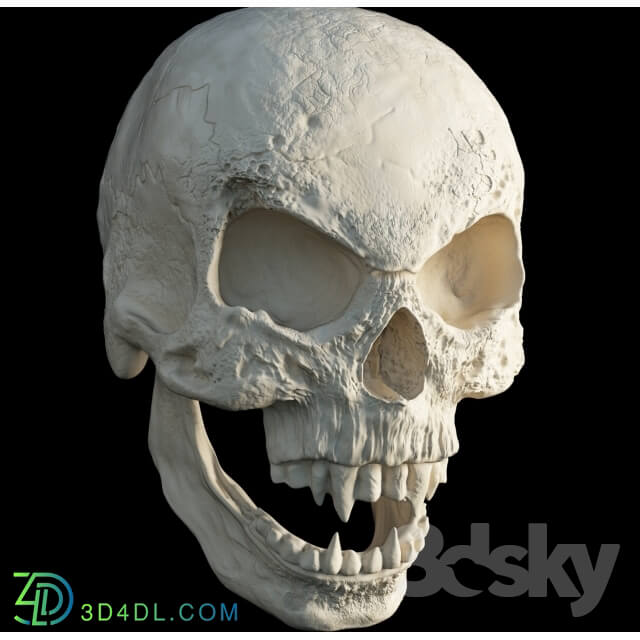 Sculpture - Skull Vampire