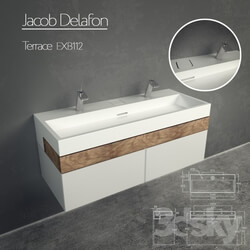 Bathroom furniture - Jacob Delafon Terrace EXB112 