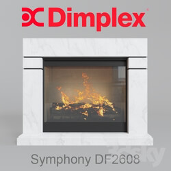 Fireplace - Dimplex Symphony DF2608 portal Lindos 