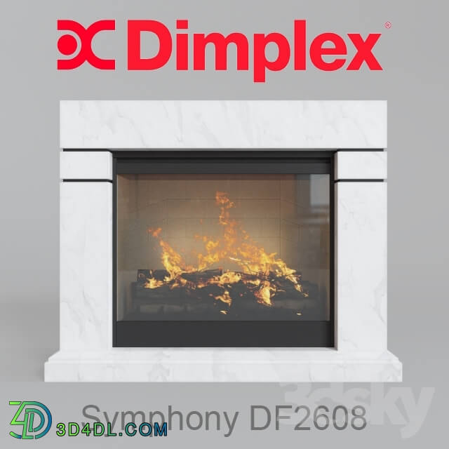 Fireplace - Dimplex Symphony DF2608 portal Lindos