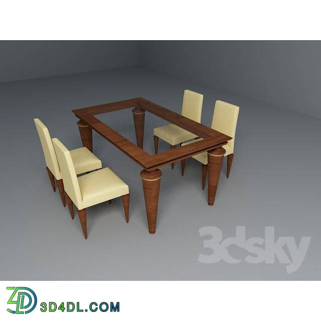 Table _ Chair - Dining Group_ neoclassic