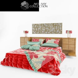 Bed - Bed set by Art-say collection 