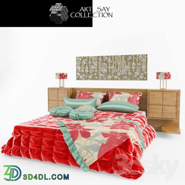 Bed - Bed set by Art-say collection