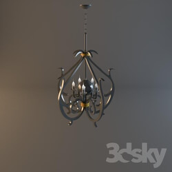 Ceiling light - forged chandelier 