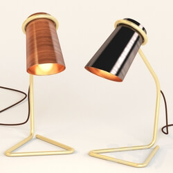 Table lamp - Stand copper lamp 