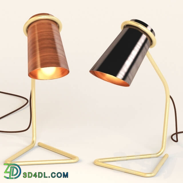 Table lamp - Stand copper lamp